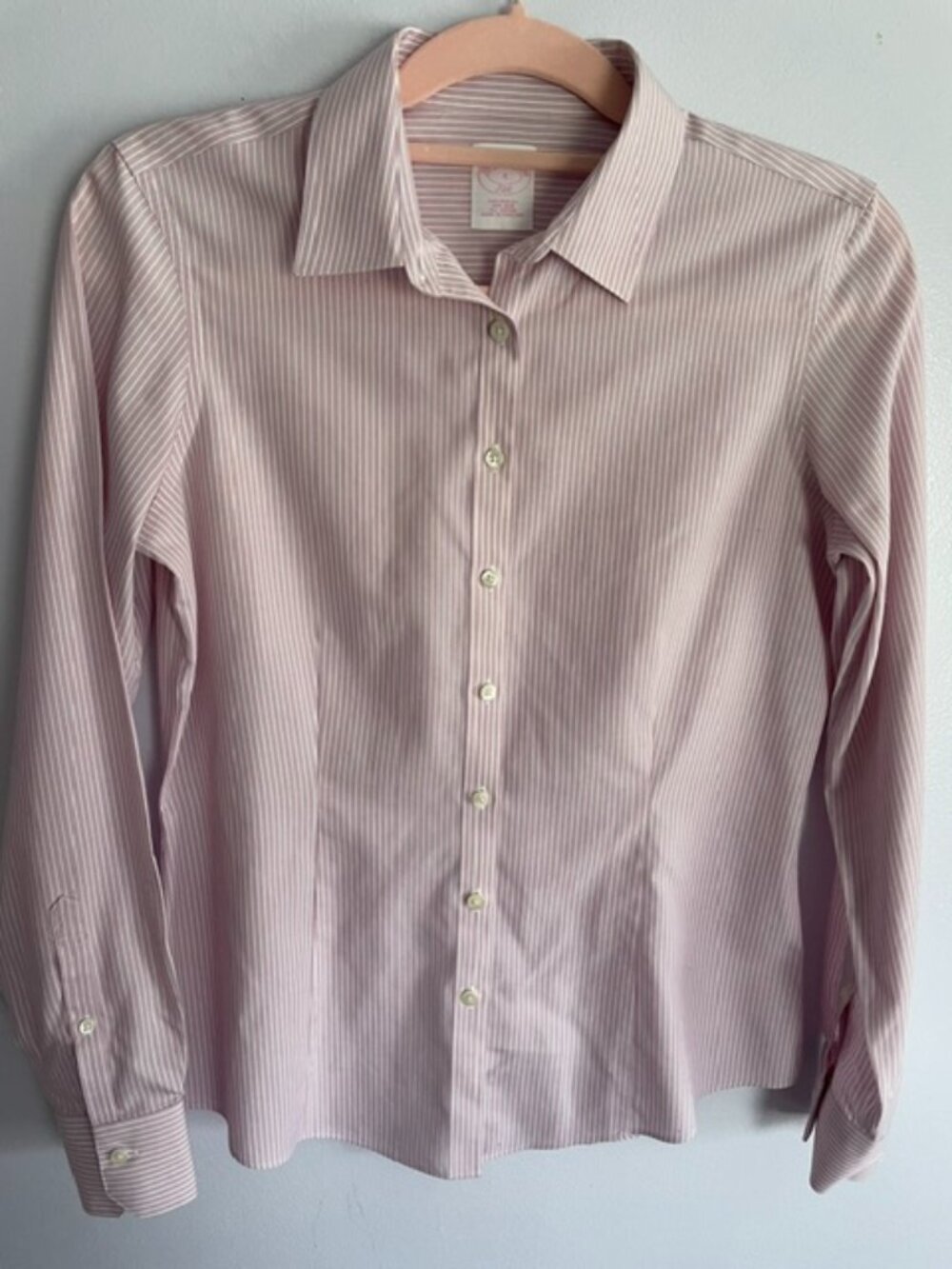NWOT-100% cotton, no iron, size 4 Button-down shirt.